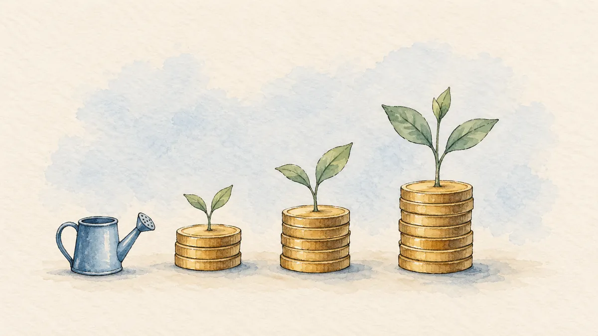 Savings that keep working for you and earn a return while you withdraw